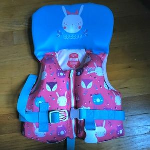 Infant life jacket